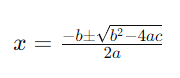 C program to find roots of a quadratic equation